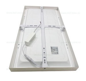 Panou LED 36W 60x30cm Aplicat Alb Backlight - Img 2