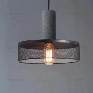 Pendul Soclu E27 Negru LZ4858-1 - Img 1