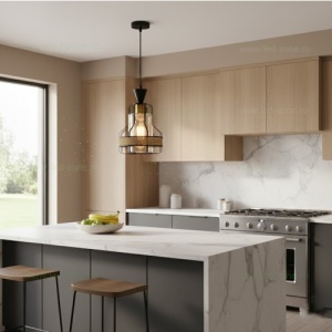 Pendul Soclu E27 Rustic Metal LZ4408 - Img 2