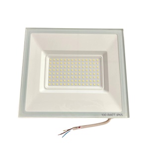 Proiector LED 100W Ultra Slim Alb Sticla - Img 8