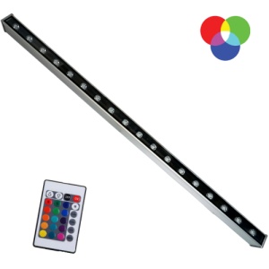 Proiector LED 18W 220V Liniar 100cm Full RGB Telecomanda  - Img 2