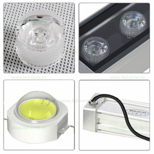 Proiector LED 18W 220V Liniar 50cm - Img 4