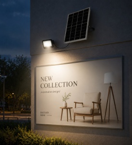 Proiector LED 200W cu Panou Solar si Telecomanda ECO