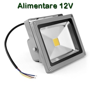 Proiector LED 20W Alimentare 12V