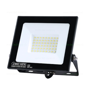 Proiector LED 50W Slim Negru PARDUS