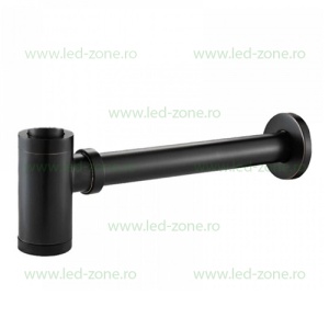 Scurgere Sifon Negru Mat LZ8403F - Img 1