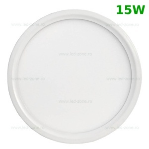 Spot LED 15W Rotund Alb Aplicat H30