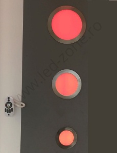 Spot LED 15W Slim Argintiu RGB + White Premium - Img 5
