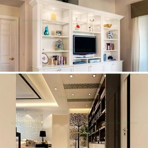 Spot LED 1W Mini Incastrat Rotund Alb