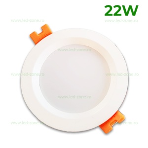 Spot LED 22W Rotund Alb CTD - Img 1