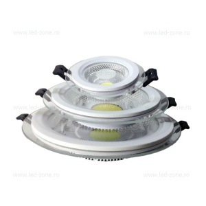 Spot LED 6W Rotund COB Sticla 3 Functii - Img 4