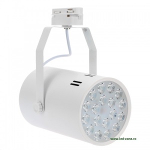Spot LED Magazin Sina 18x1W Alb