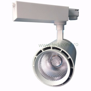 Spot LED Magazin Sina 30W COB Alb Cilindric - Img 3