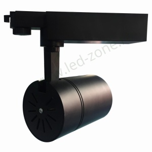 Spot LED Magazin Sina 30W COB Negru Cilindric - Img 4