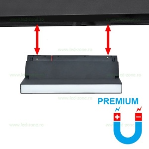 Spot LED Magnetic 12W Liniar Mat Reglabil Premium - Img 1