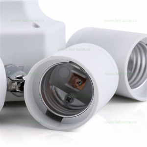 Adaptor soclu bec 7xE27 - Img 2