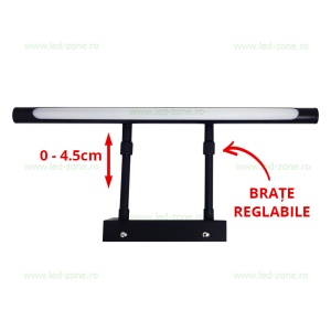 Aplica Baie LED 24W 3 Functii Mobila Reglabila - Img 3