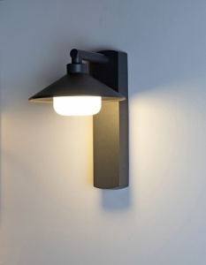 Aplica LED 18W Exterior Neagra LZ2022126 - Img 2