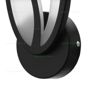 Aplica LED 28W 3 Functii Neagra LZB603-1 - Img 4