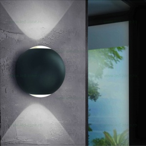 Aplica LED 2x3W Exterior ABUGO