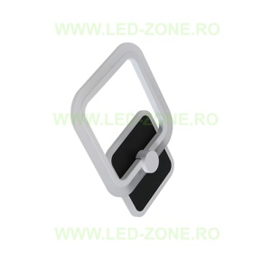 Aplica LED Moderna 24W Patrata 3 Functii LZ6021F - Img 5