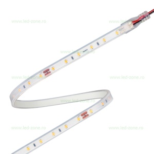 Banda LED 2835 60 SMD/ML Submersibila 24V Rola 20m - Img 2