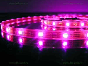 Banda LED 5050 30 SMD/ML RGB Submersibila 12V - Img 2