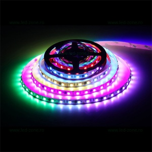 Banda LED 5050 60 SMD/ML Interior Digitala Pixel RGB 5V