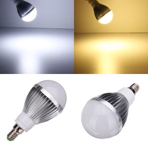 Bec LED E14 5W Glob Mat Aluminiu - Img 4