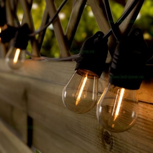 Bec LED E27 1W Filament Para Clar ST45