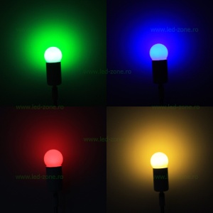 Bec LED E27 1W G45 Glob Mat  - Img 3