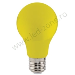 Bec LED E27 3W Glob Mat Color - Img 3