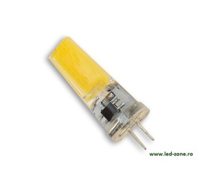 Bec LED G4 5W COB Silicon 12V