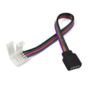 Conector Alimentare Banda LED 5050 RGB 12V la Controller cu 4 Pini - Img 2
