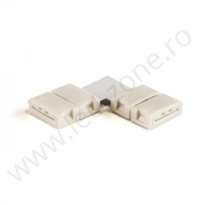 Conector Imbinare 2 Contacte Unghi 90 Banda LED 12V 10mm - Img 2