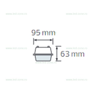Corp Iluminat LED 36W 120cm IP65 MEDUSA - Img 2