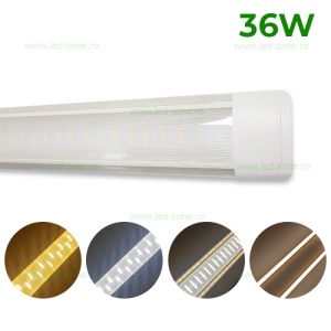 Corp Iluminat LED 36W 60cm Clar 4 Functii