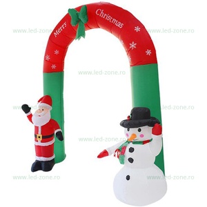 Figurina Gonflabila Craciun 2.4m LZ-9214 - Img 2