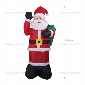 Figurina Gonflabila Mos Craciun 2.4m LZ02