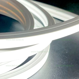 Furtun LED Neon Flex Slim 220V 10x10mm Taiere 10cm - Img 6