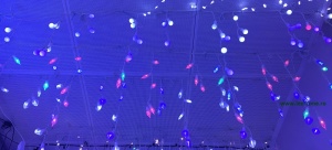 Instalatie LED Perdea Turturi 2x0.4m Diverse Ornamente LZ8010 - Img 2