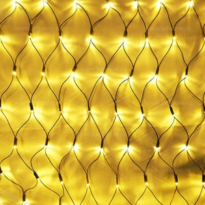 Instalatie LED Plasa 3x3m Diverse Culori Flash Fir Negru Cauciucat - Img 3