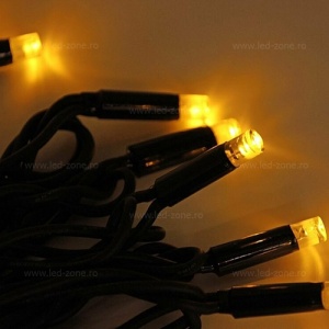 Instalatie Pom Craciun 200 LED-uri Exterior Flash Fir Negru Cauciucat - Img 4