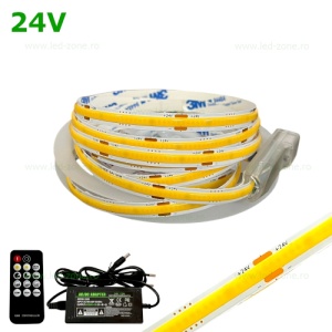 Kit Banda LED COB 480 LED/ML Rola 5m 24V IR