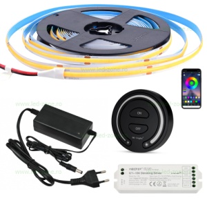 Kit Banda LED COB Rola 5m 12V WIFI TUYA