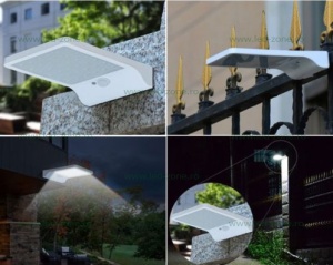 Lampa LED Exterior 4W SMD Solara Senzor Miscare