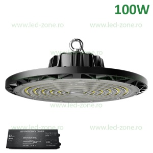 Lampa LED Iluminat Industrial 100W UFO BERN Emergenta