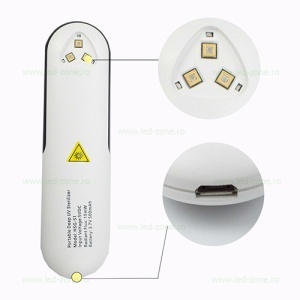 Lampa Sterilizare Germicida UV-C 1.5W Portabila USB
