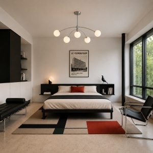 Lustra 5 Socluri E27 Crom LZ1004-5