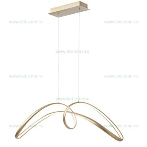 Lustra LED 108W Dimabila 3 Functii cu Telecomanda LZG3681 - Img 2